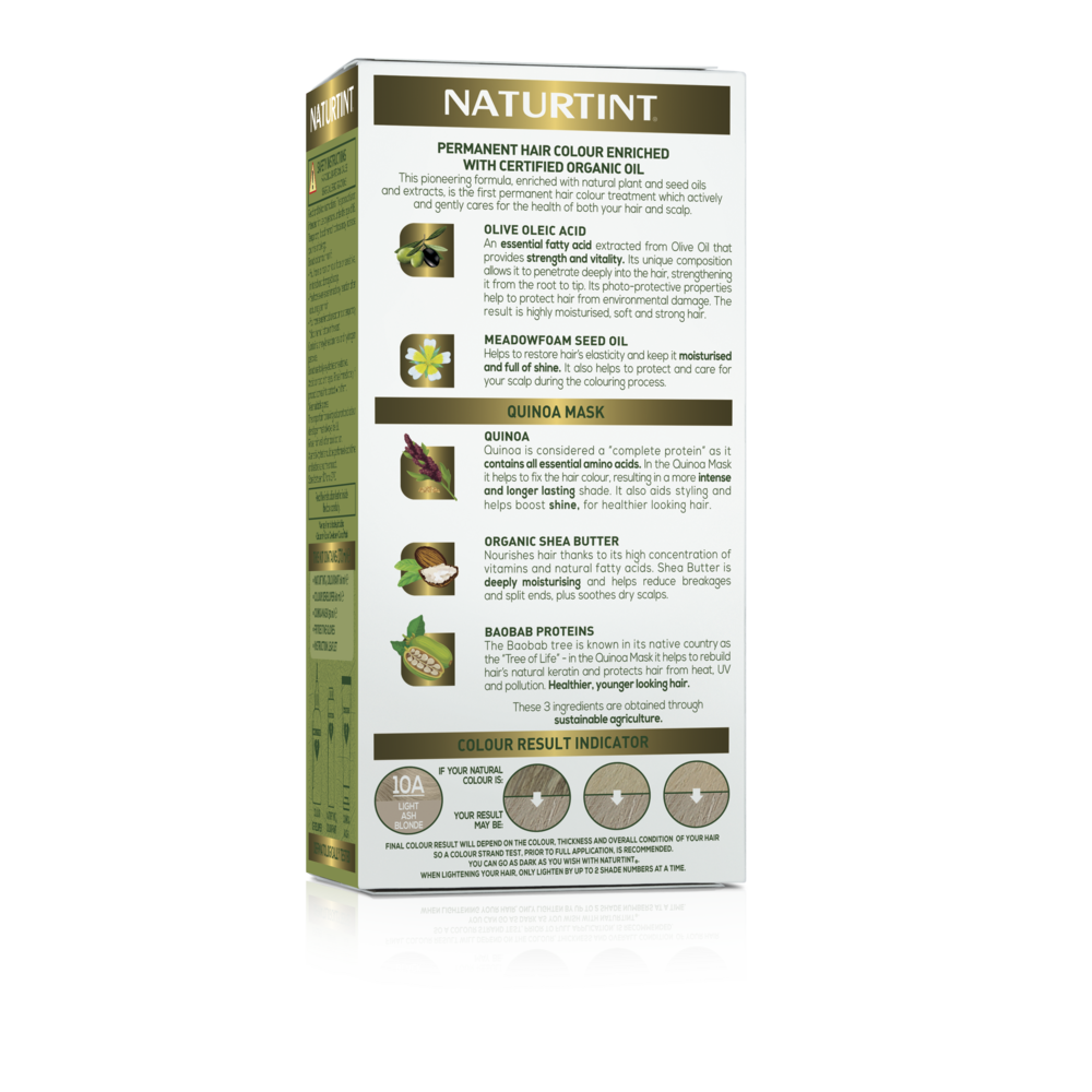 Naturtint Hiusväri 10A Light Ash Blonde