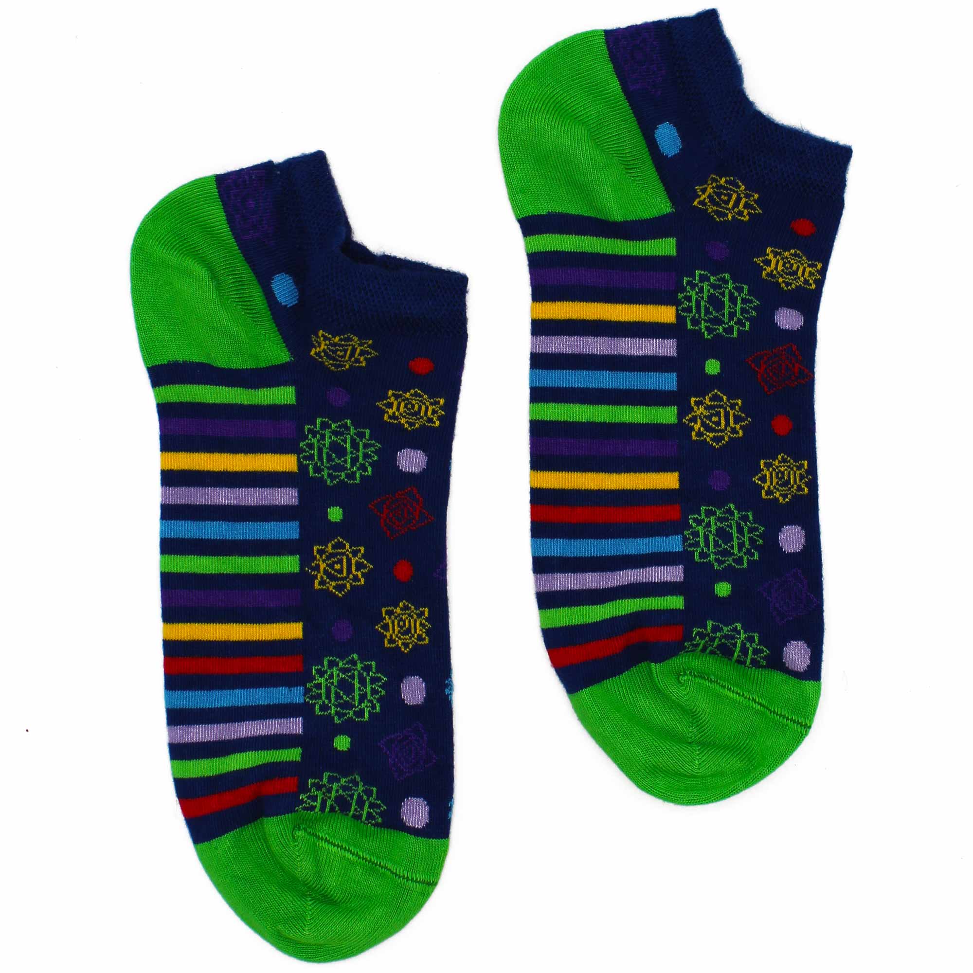 Hop Hare Low Socks 7 Chakra