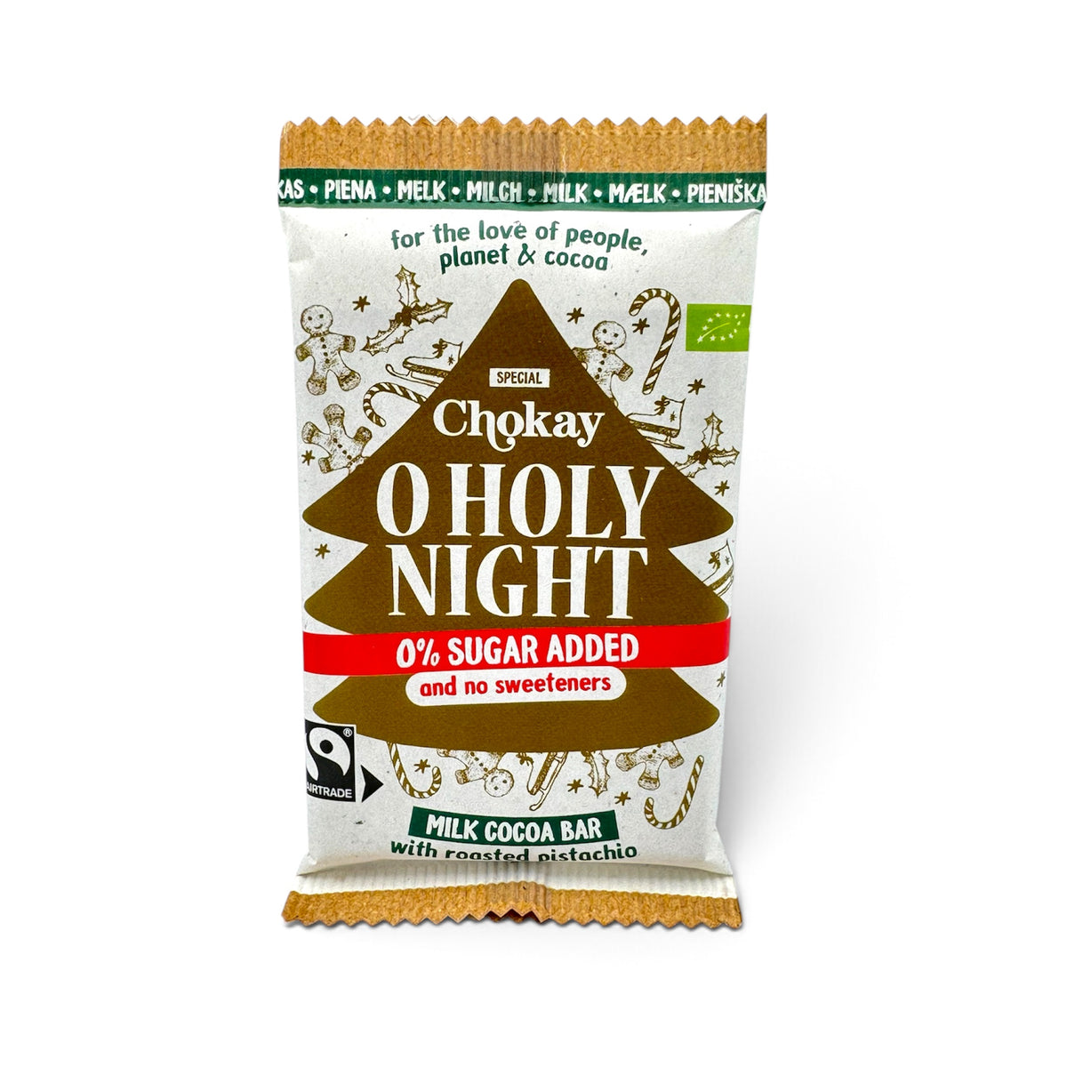 Chokay Maitosuklaa, pistaasi (L) 70g