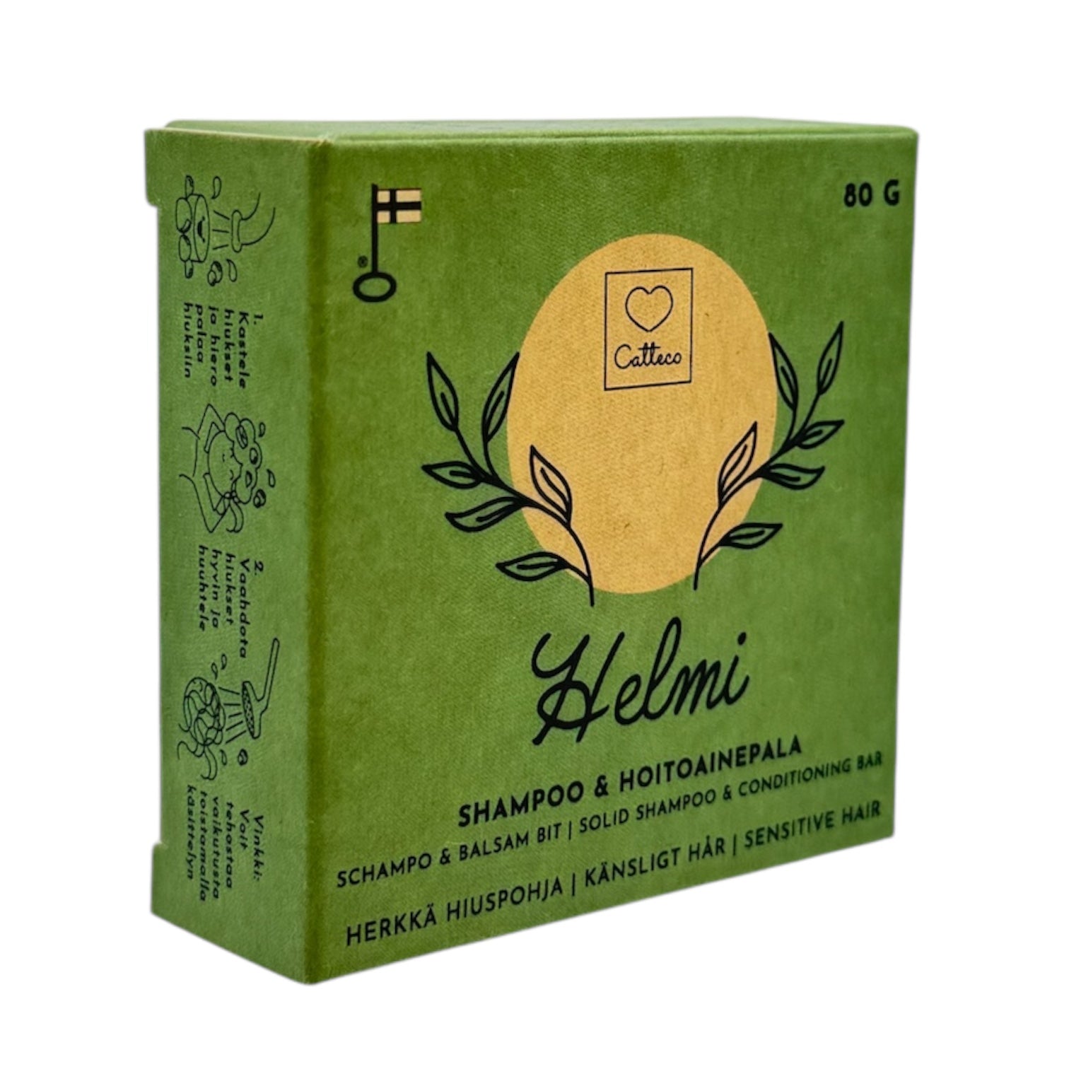 Helmi Shampoo&Hoitoainepala 80g