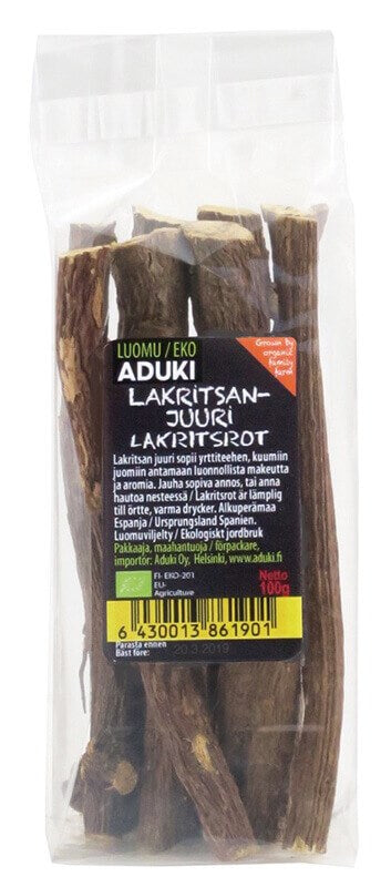 Aduki Lakritsanjuuri kokonainen (L) 100g