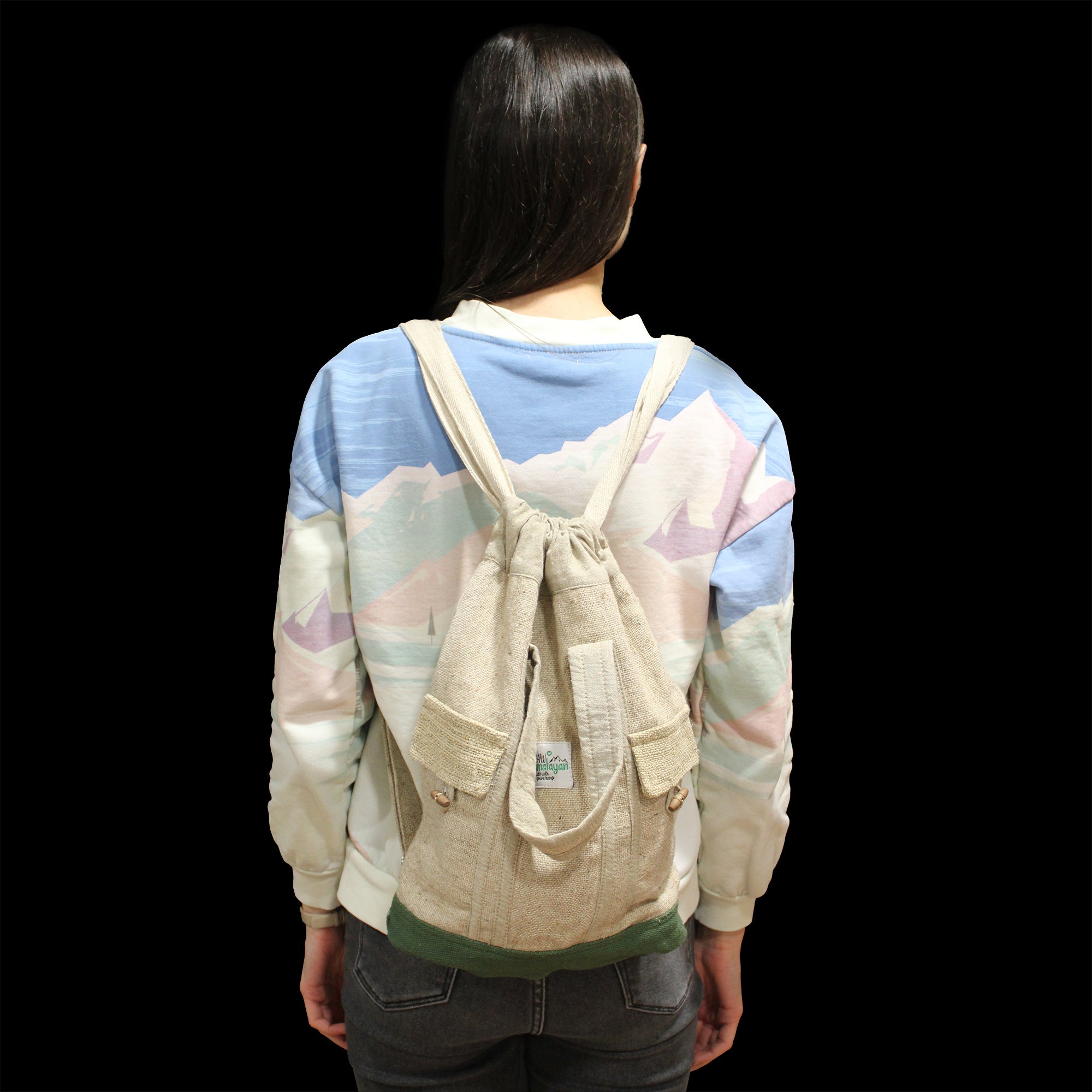 Laptop Backpack Hemp & Cotton