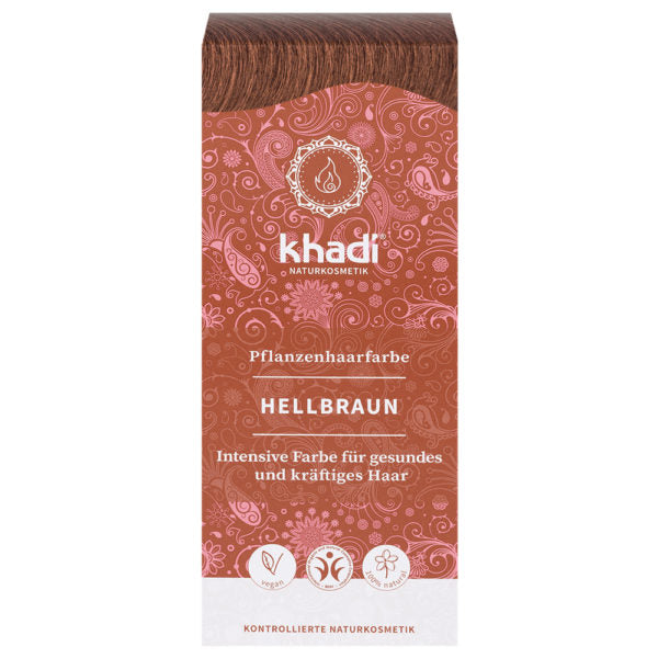 Khadi Hiusväri Light Brown 100g