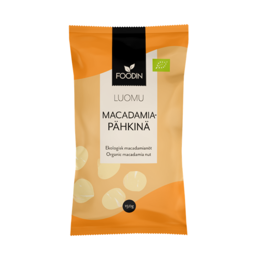 Foodin - Macadamiapähkinä (L) 150g