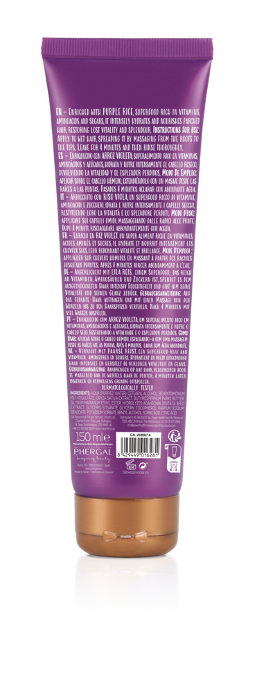 Naturtint Hair Food Purple Rice 150ml - Hiusnaamio