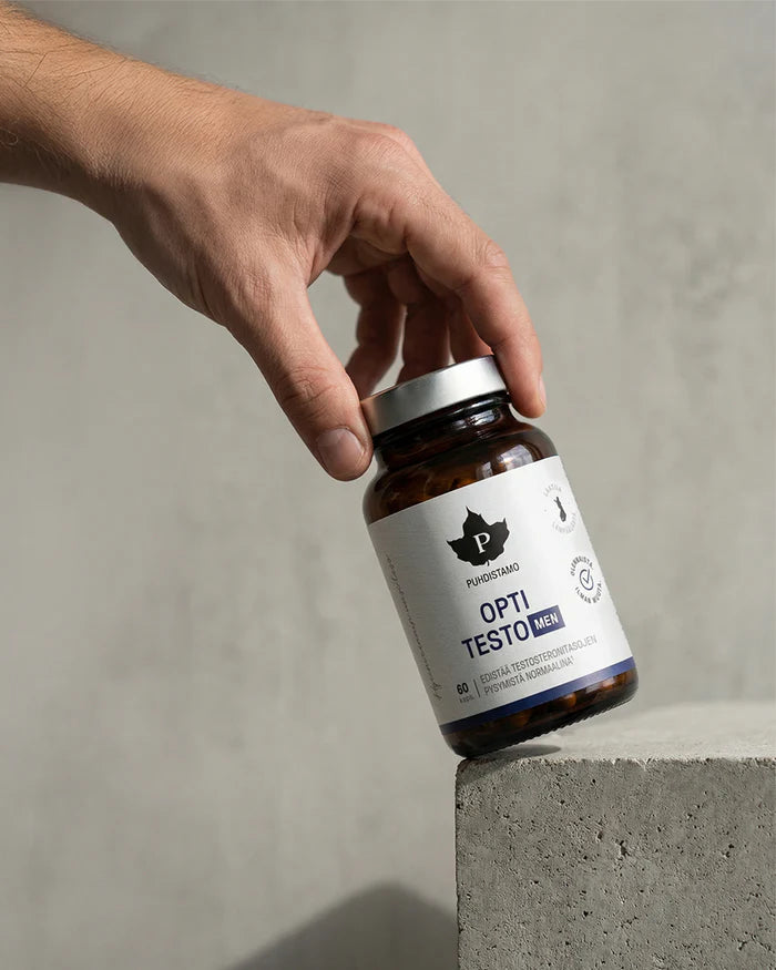 Puhdistamo Opti Testo Men 60kps.
