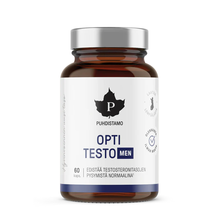 Opti Level Opti Testo – Testosterone Levels & Hormone Balance – ECOteekki