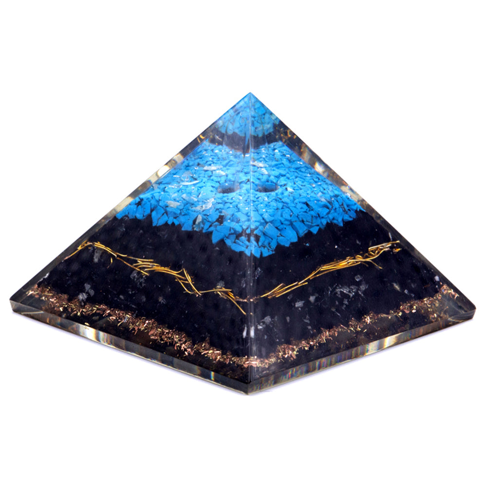 Orgoniitti Pyramidi Turkoosi & Turmaliin