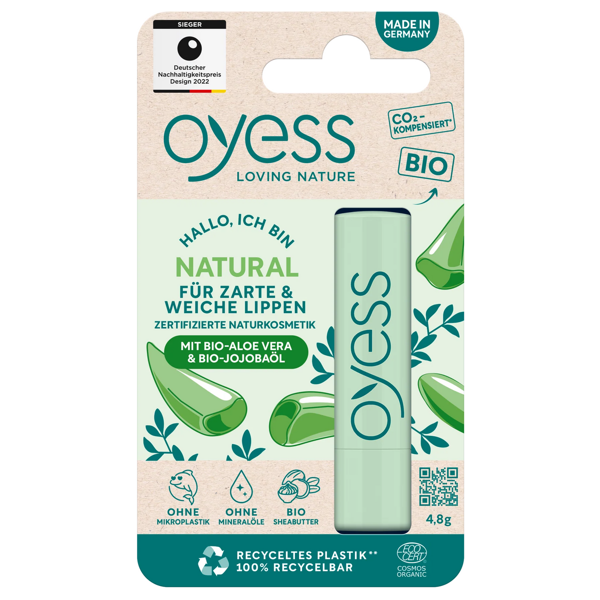 Oyess Huulivoide Natural