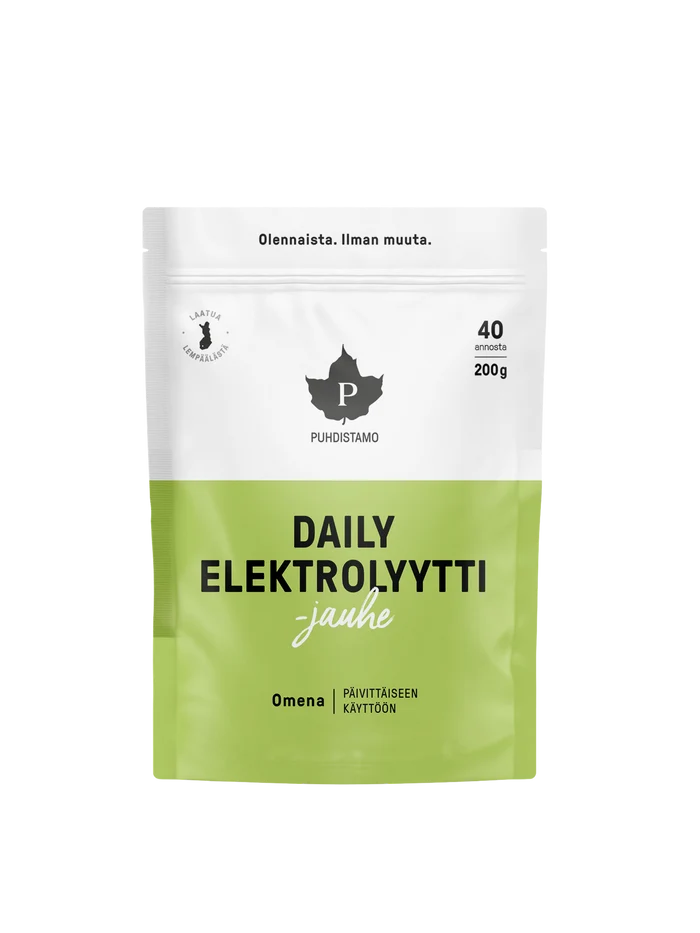 Dagligt elektrolytpulver Äpple 200 g