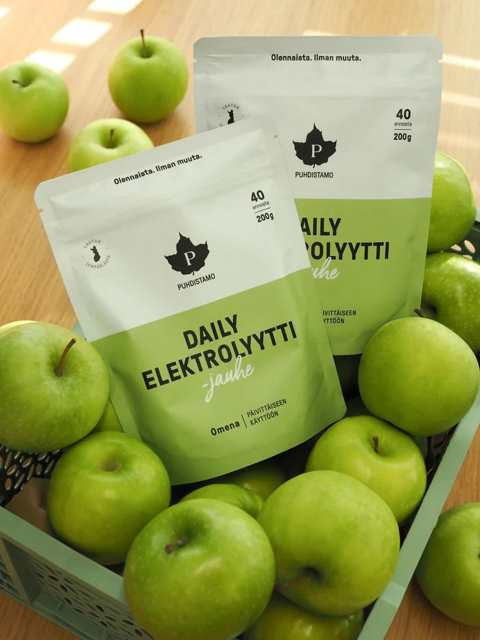 Dagligt elektrolytpulver Äpple 200 g