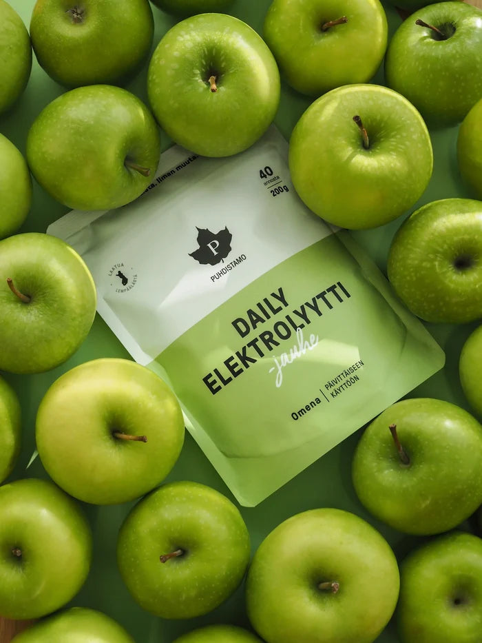 Dagligt elektrolytpulver Äpple 200 g