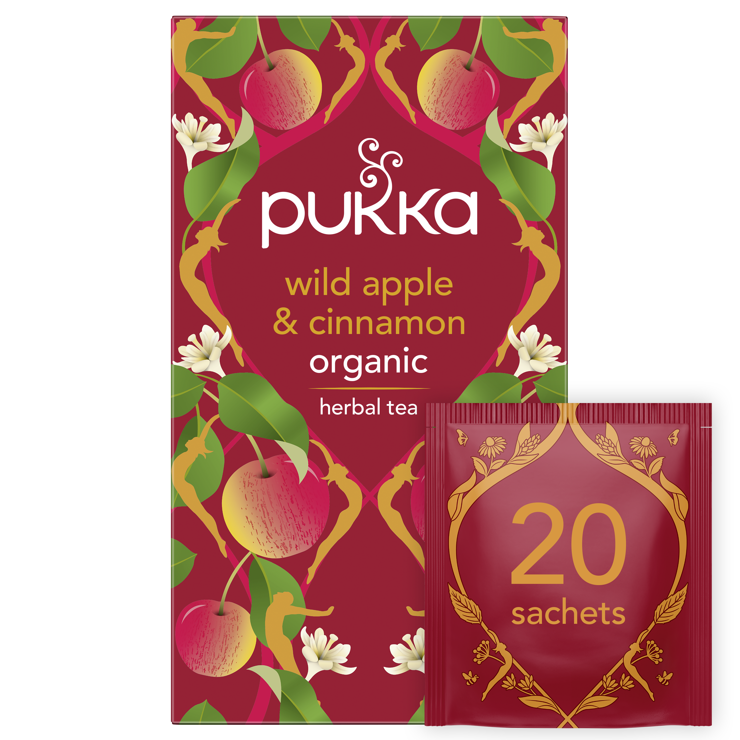 PUKKA Wild Apple&Cinnamon 20pss