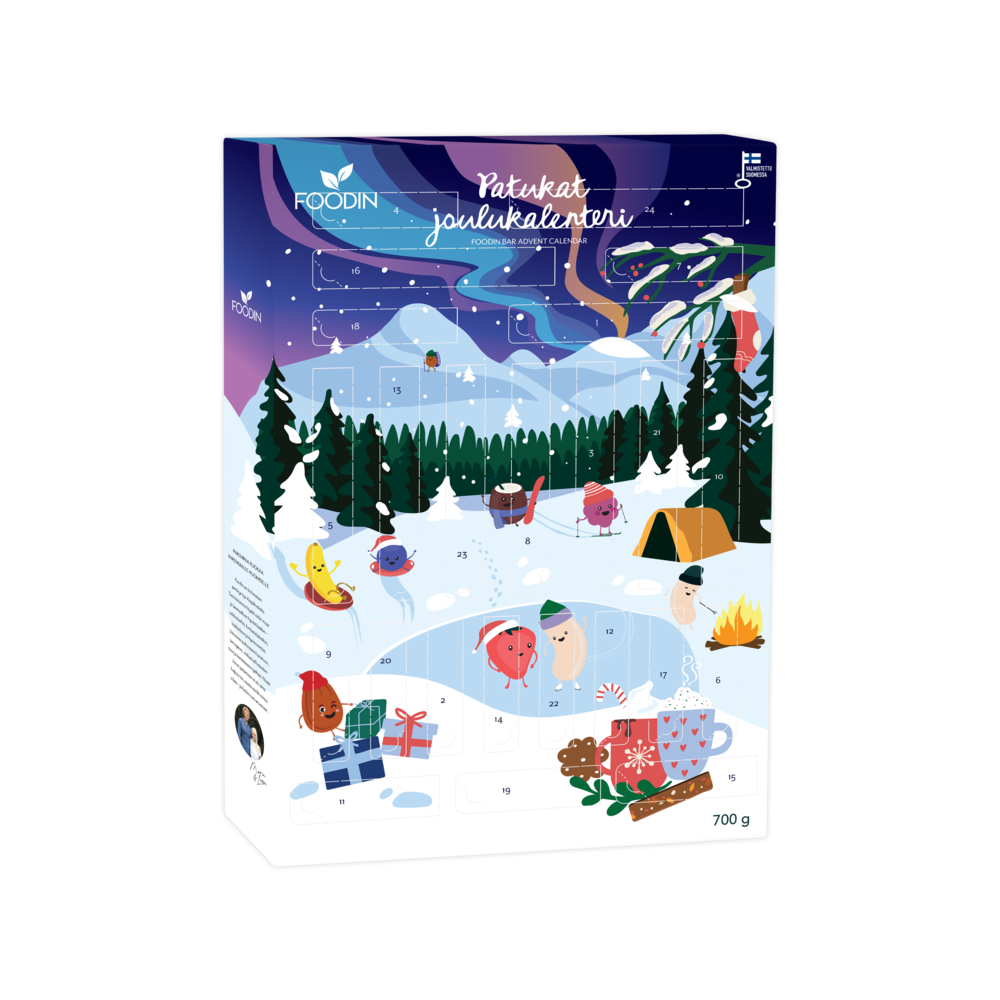 Foodin Joulukalenteri - Patukat 700g
