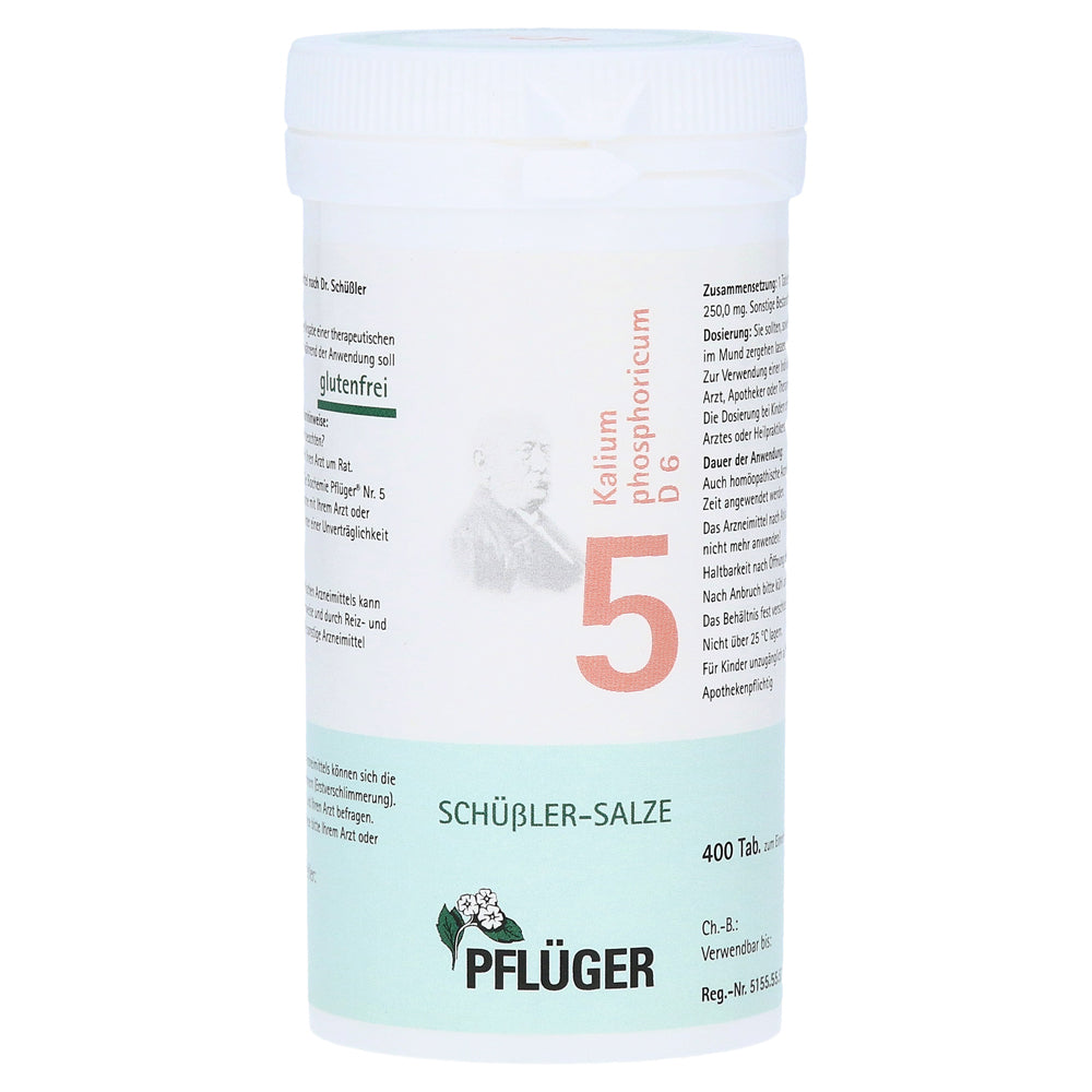 Pflüger No 5 Kalium Phosphor D6 400tbl.