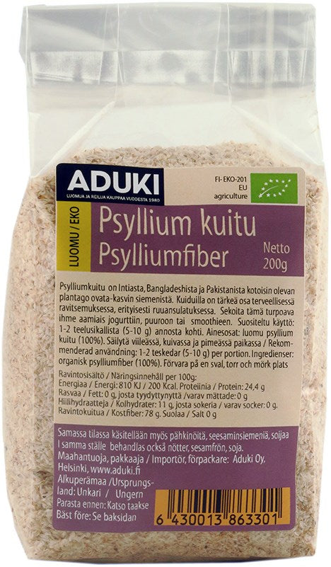 Aduki Psyllium kuitu