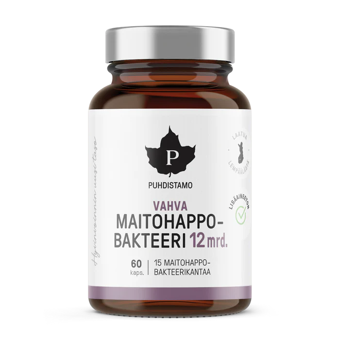 Puhdistamo Vahva Maitohappobakteeri 60kp