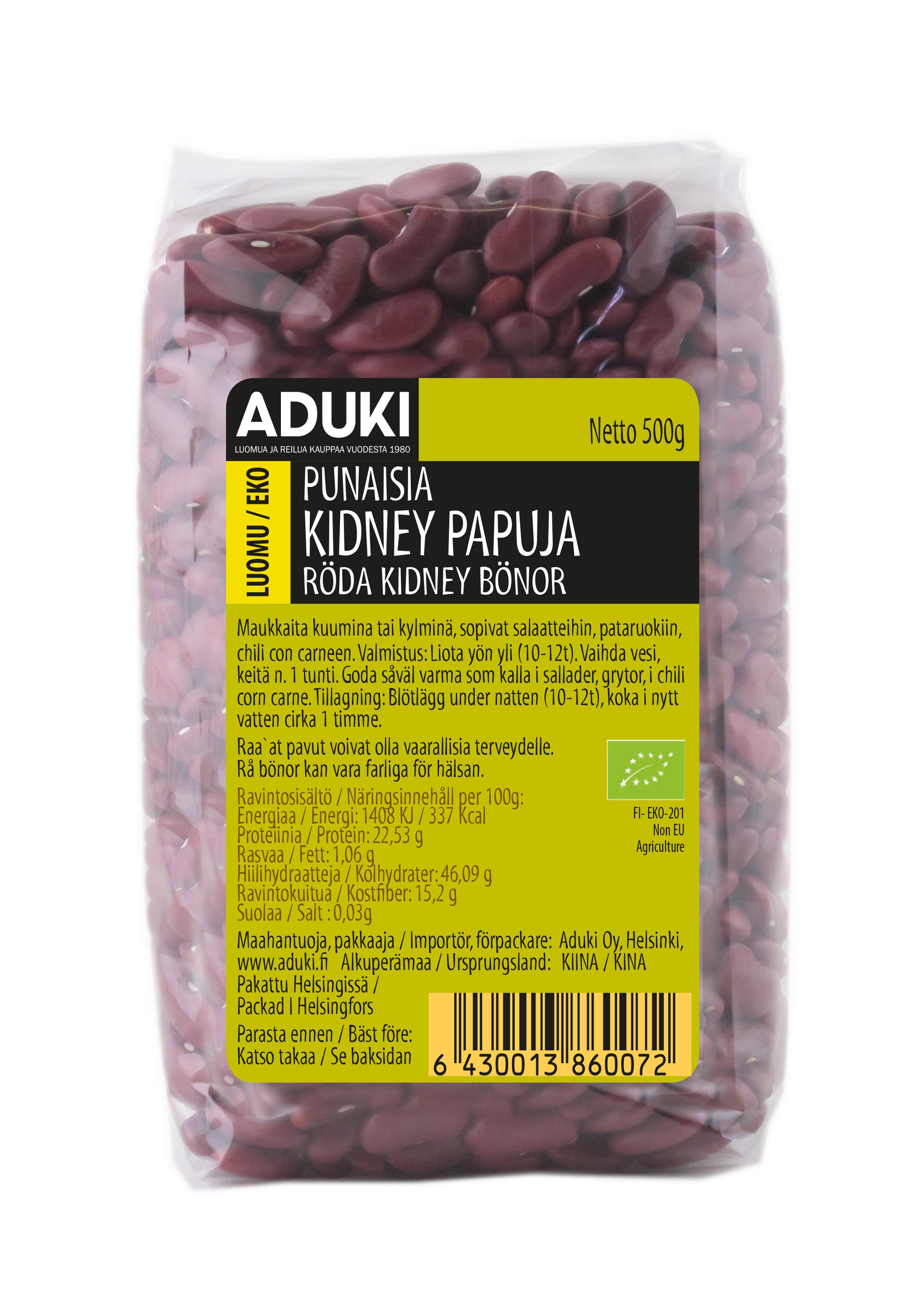 Punainen kidneypapu (L) 500g
