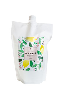 Pyykinpesuaine Sitruuna, TÄYTTÖ, 1200ml