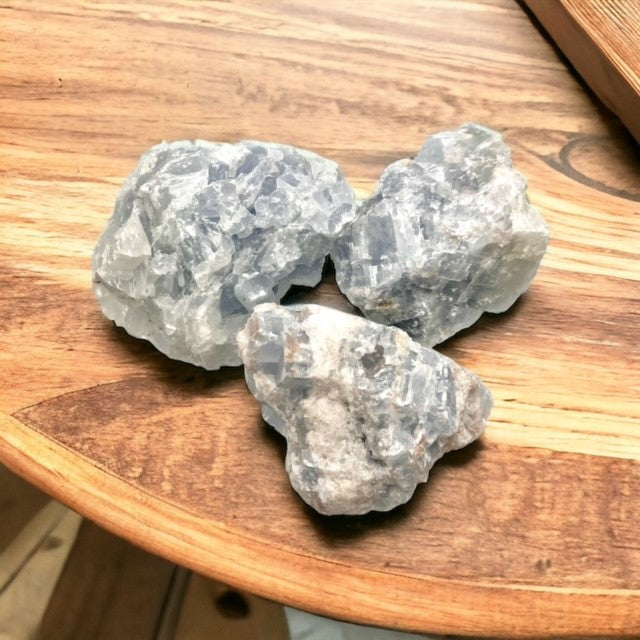 Raakakivi iso Sininen Kalsiitti 8-10cm