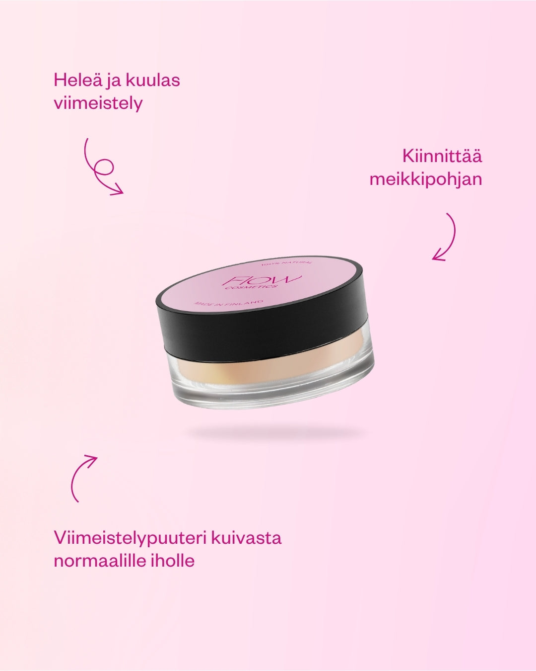 Flow Radiant Finishing Powder - viimeistelypuuteri