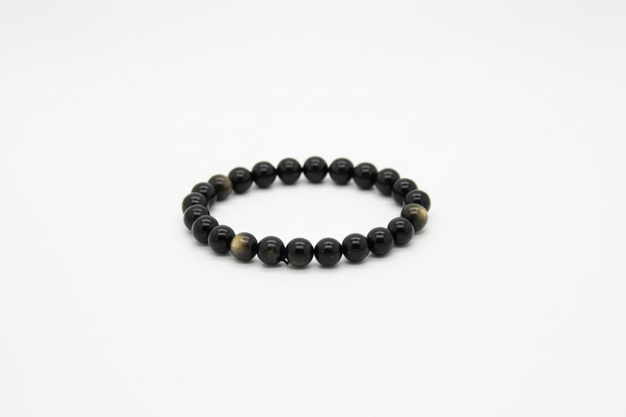 Rannekoru 8mm  Golden Obsidian
