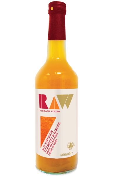 Raw Omenasiiderietikka Kurkuma & Inkivää