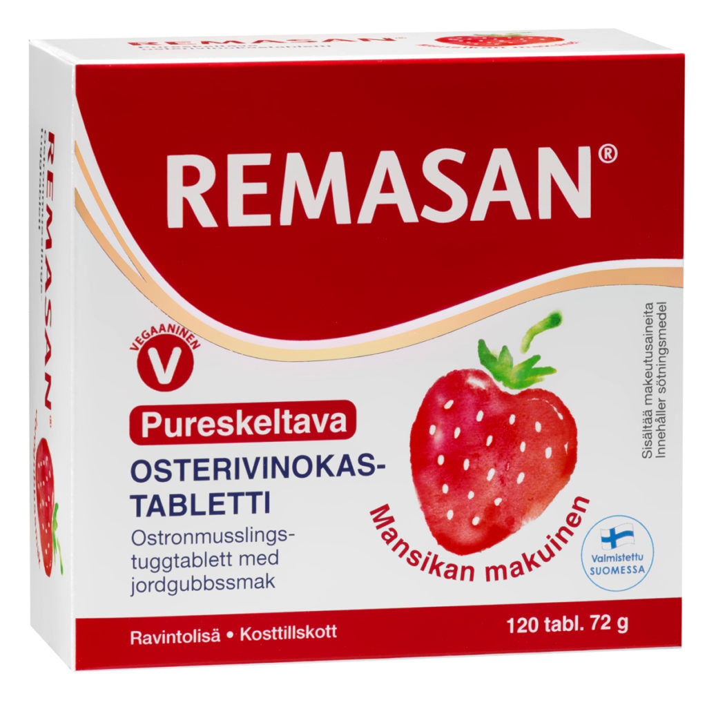 Remasan Mansikka 120tbl.