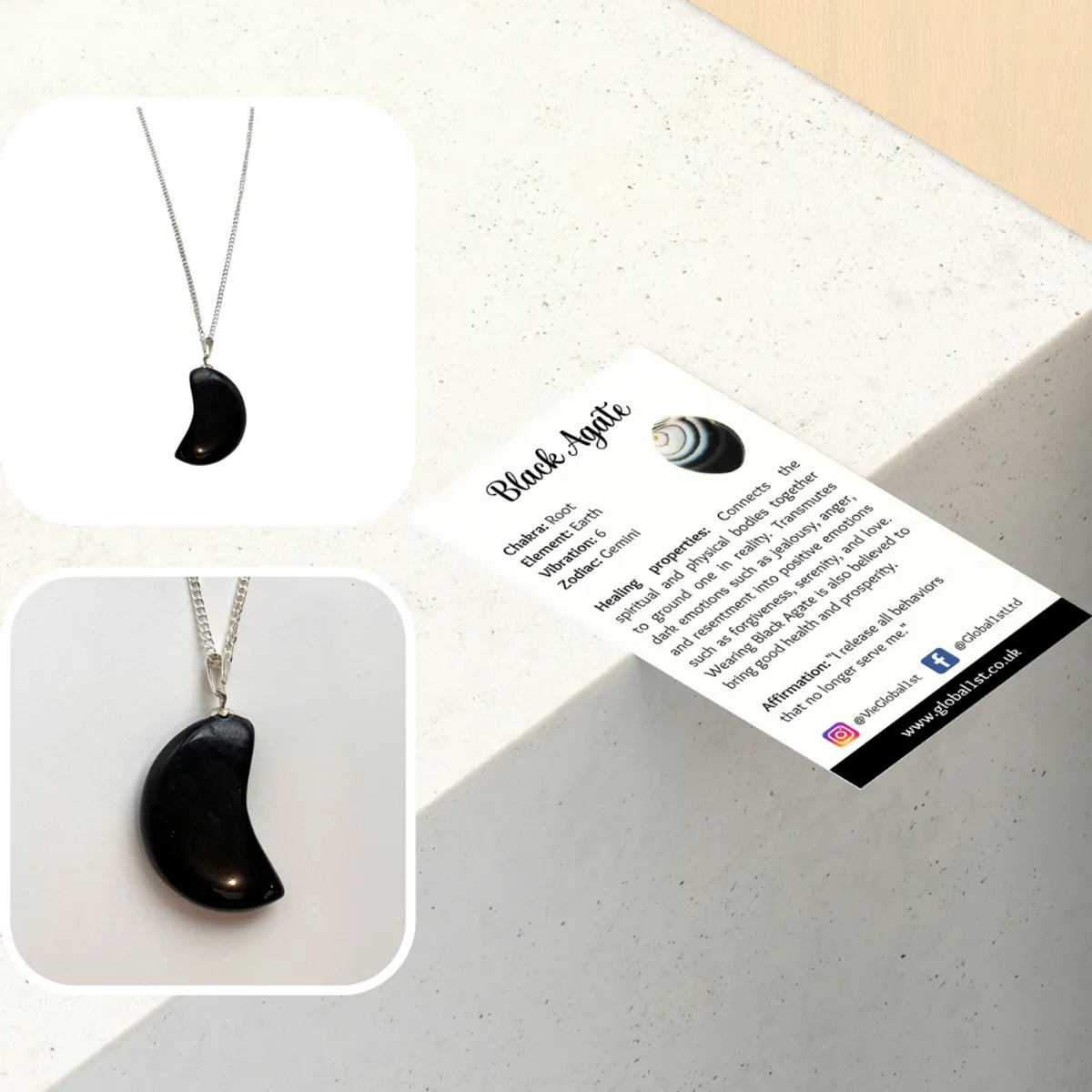 Riipus Kuu, Musta Akaatti