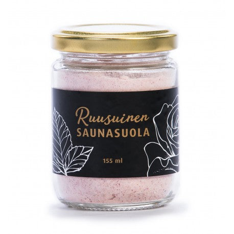 Ruusuinen saunasuola 155ml