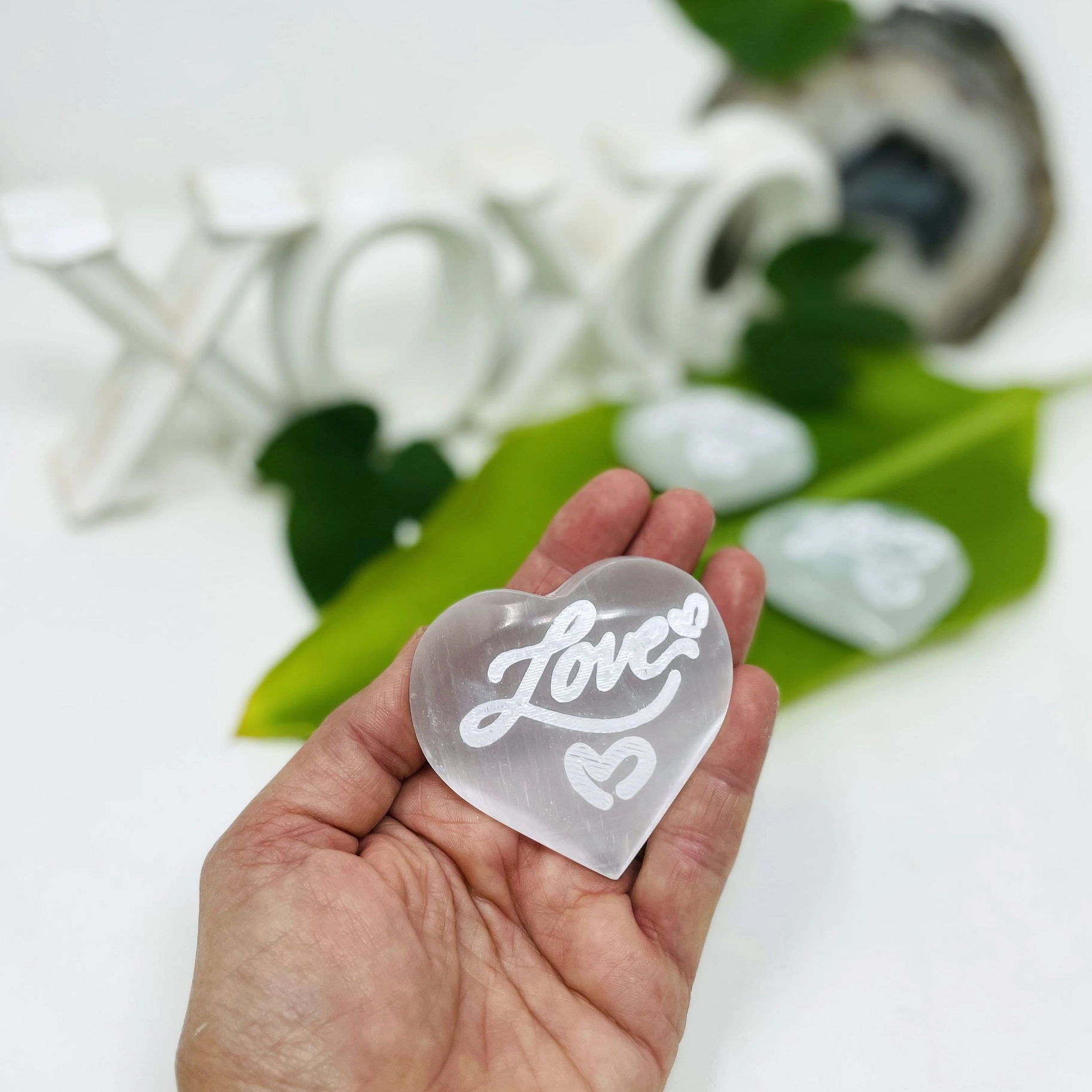 Seleniittisydän "Love"