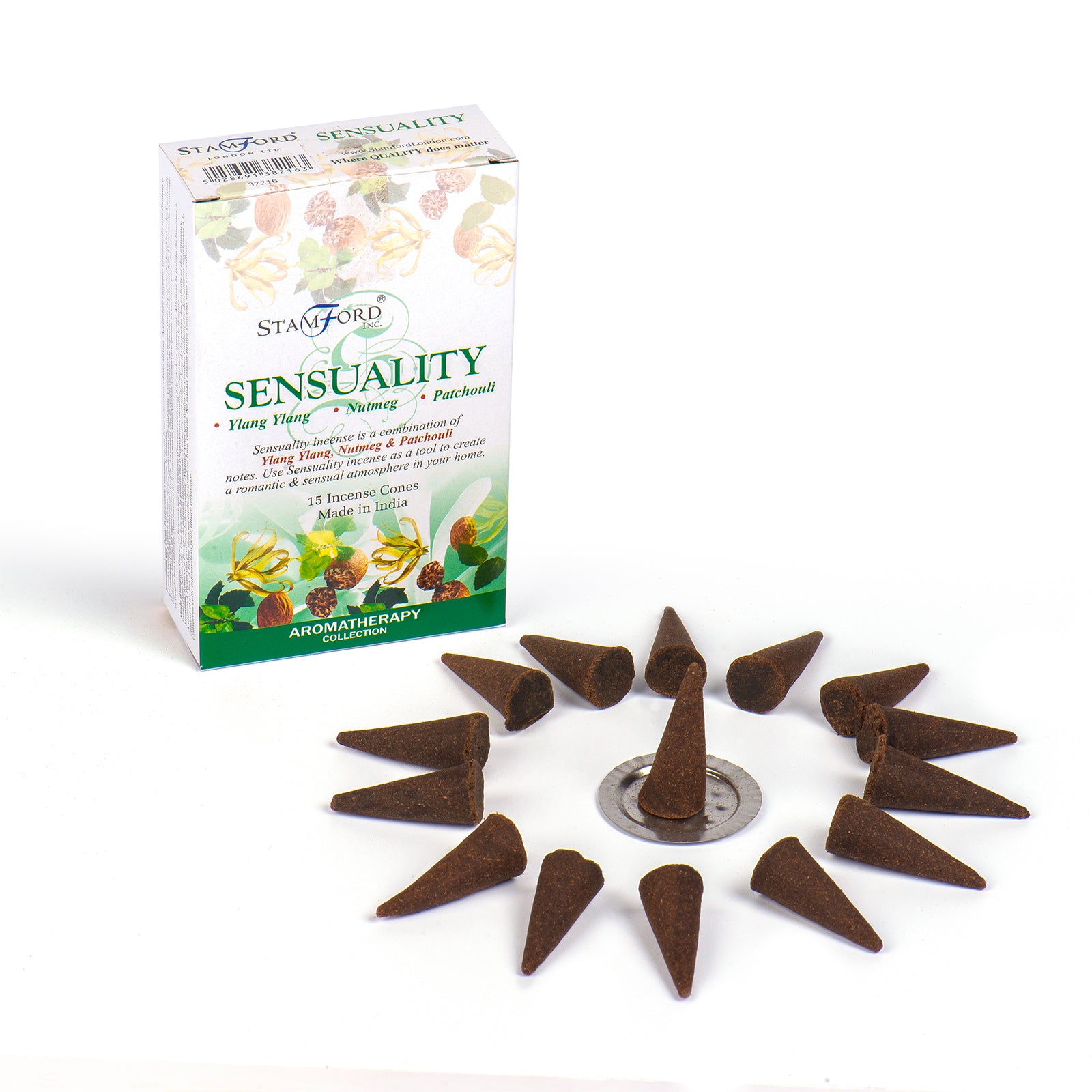 Sensuality Incense Cones 15kpl