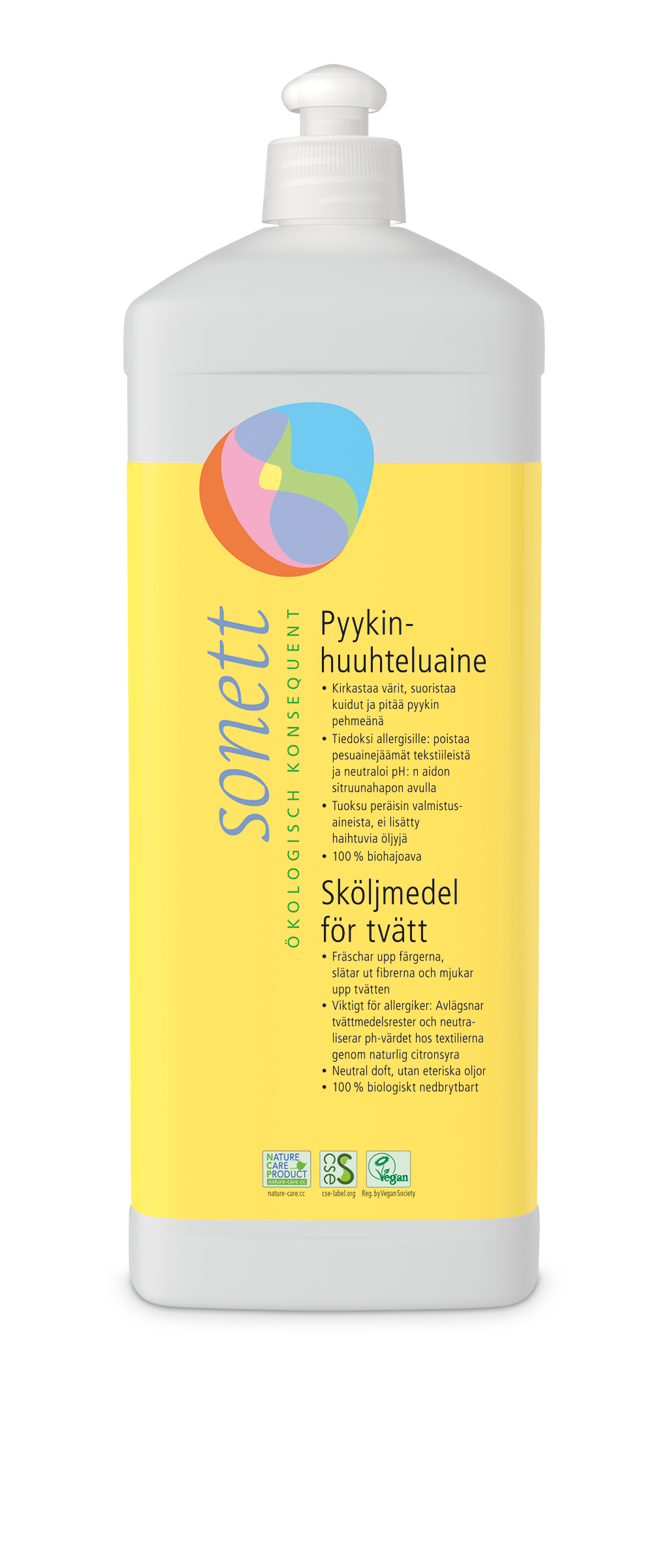Sonett Pyykinhuuhteluaine 1000ml