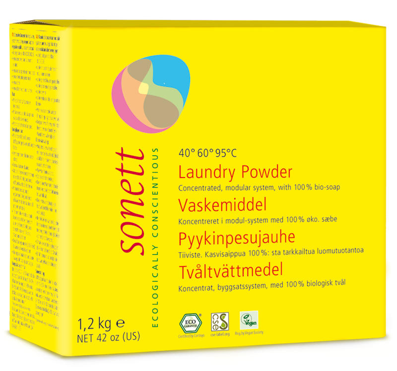 Sonett  Pyykinpesujauhe 1,2kg