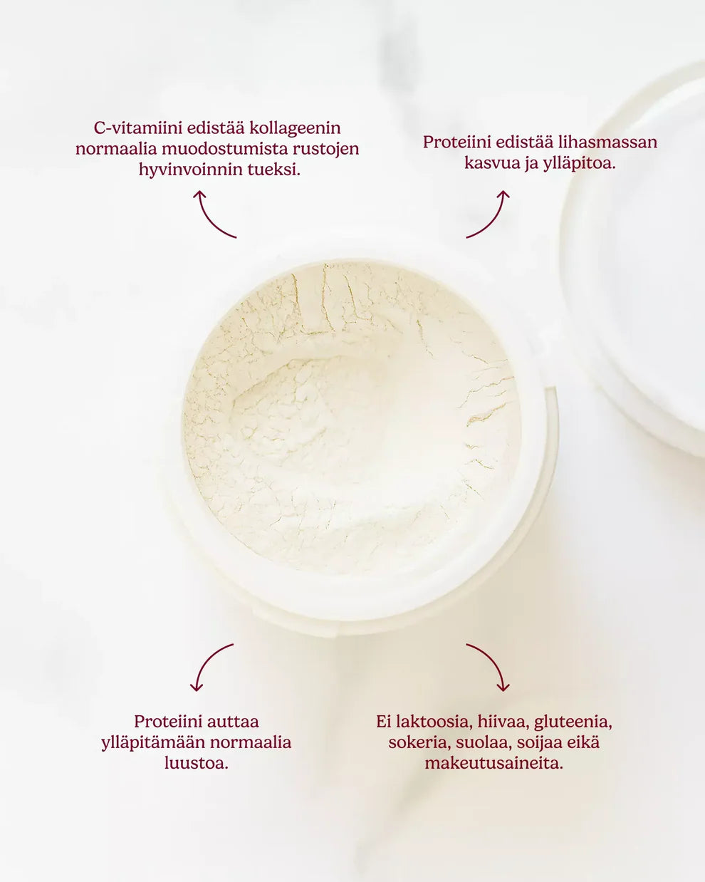 puhdas+ sport Collagen +C-vitamiini+OptiMSM 260g