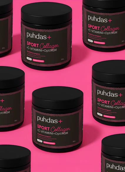 puhdas+ sport Collagen +C-vitamiini+OptiMSM 260g