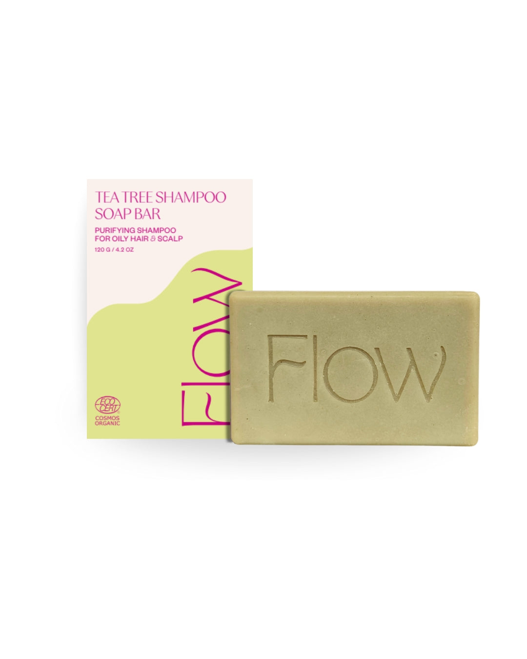 Flow Tea Tree Shampoo Soap Bar 120g