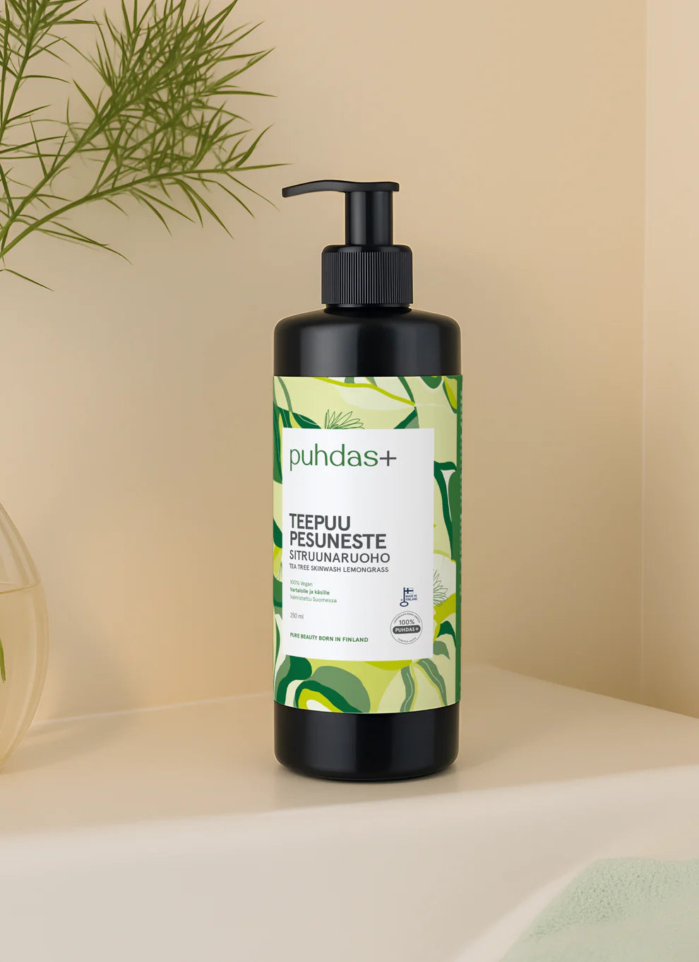 puhdas+ Teepuu Pesuneste Sitruunaruoho  250ml