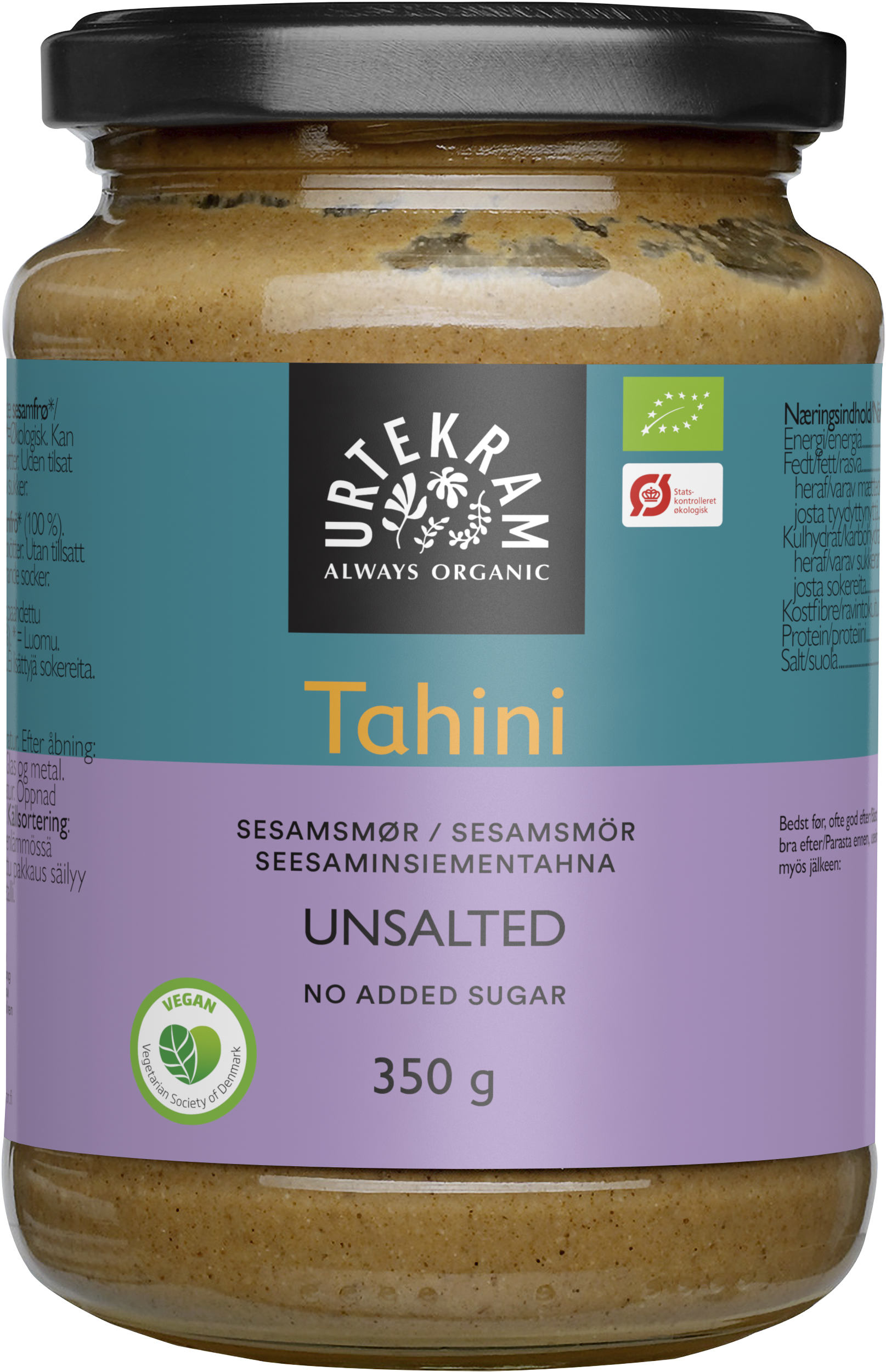 Urtek Tahini suolaton (L) 350g