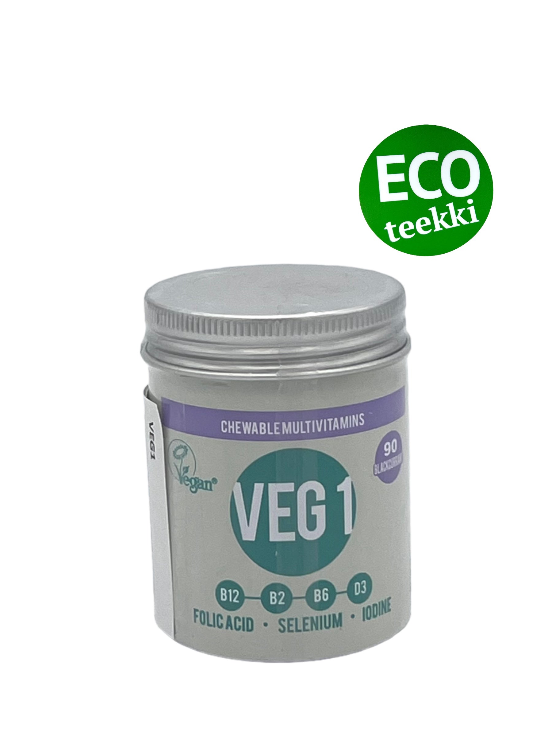 Veg1, mustaherukka, 90 tbl.