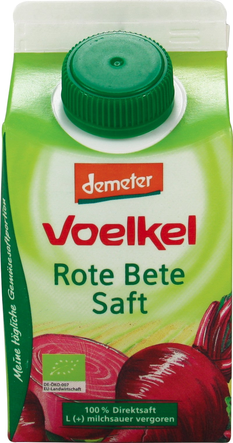 Voelkel Punajuurimehutetra, demeter