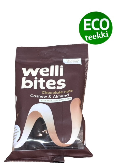 Wellibites Chocolate nuts Cashew&Almond