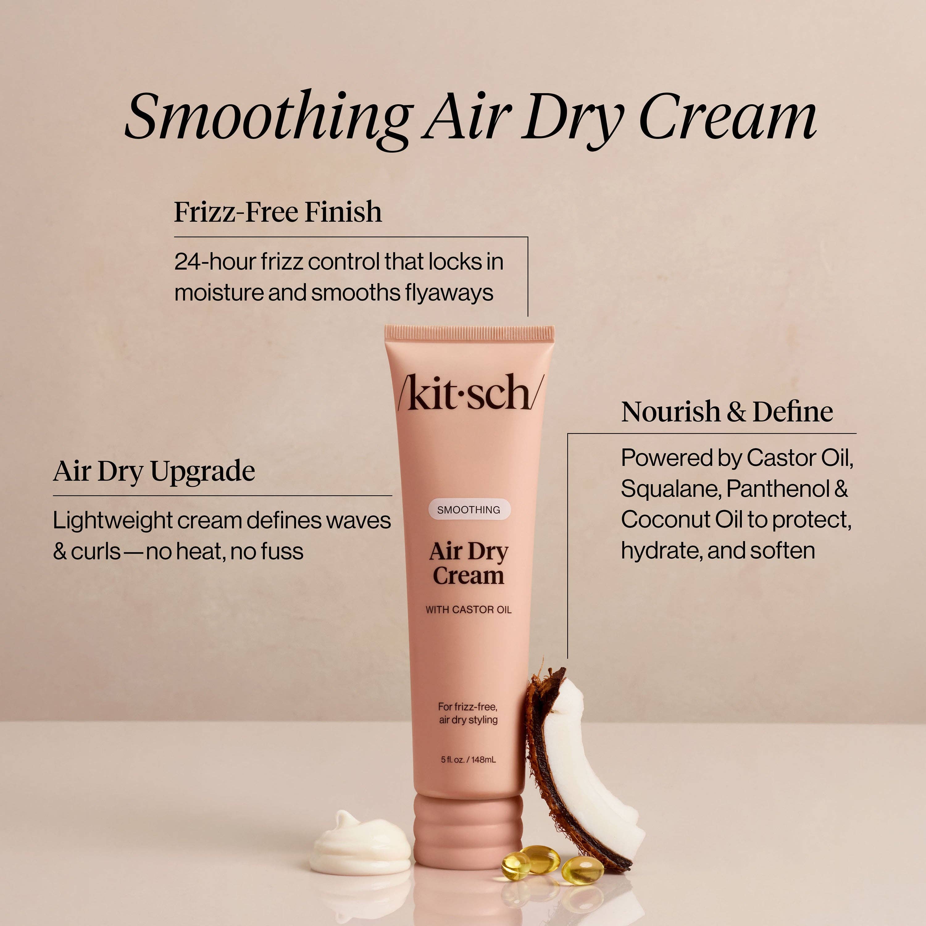 Kitsch Air Dry Cream – Silottava Ilmakuivausvoide 148 ml