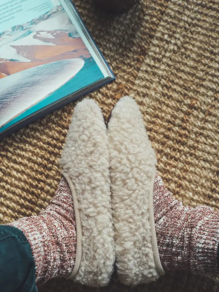 Ballerina Tossu - 100% Merinovillaa - Latte