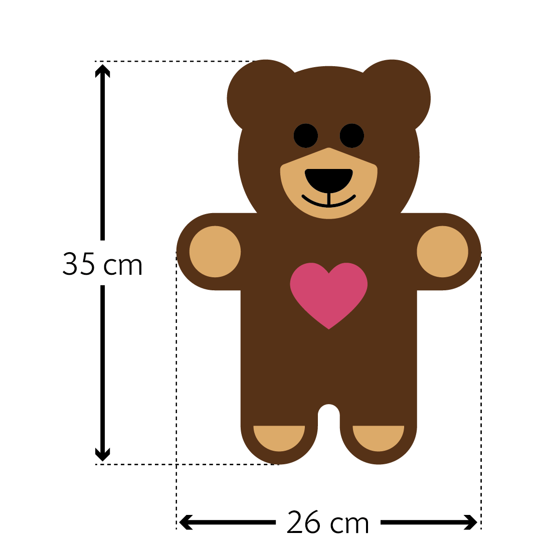 Leschi Nalle vehnätyyny 35×26 cm