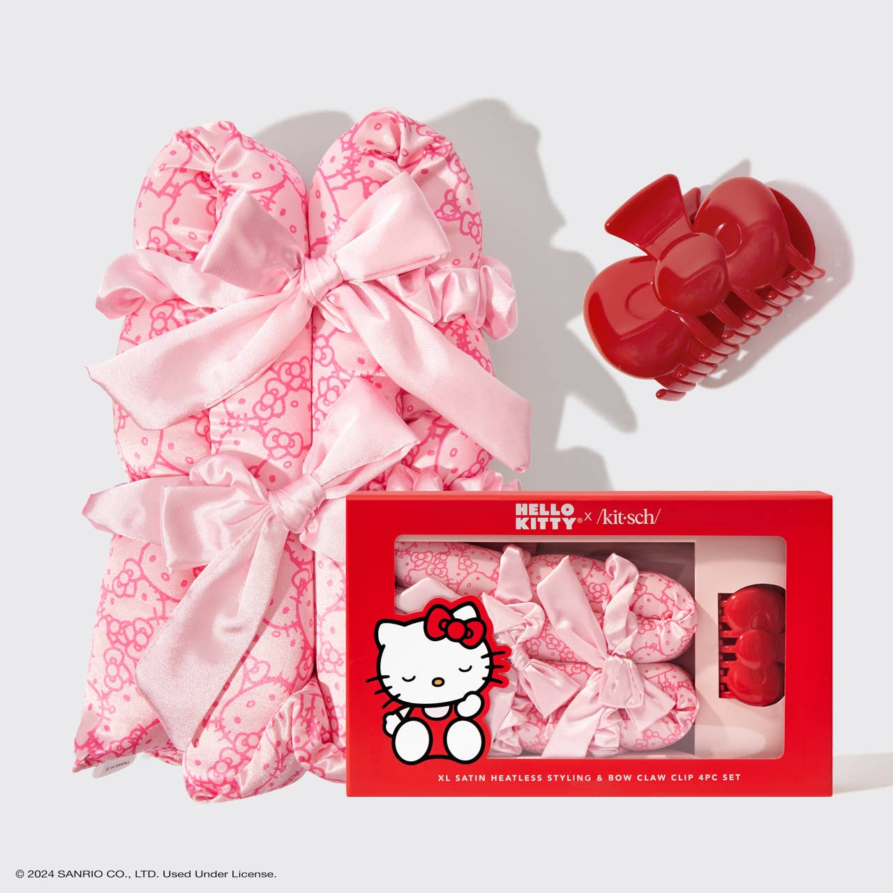 Hello Kitty x Kitsch XL Satiinihiussetti