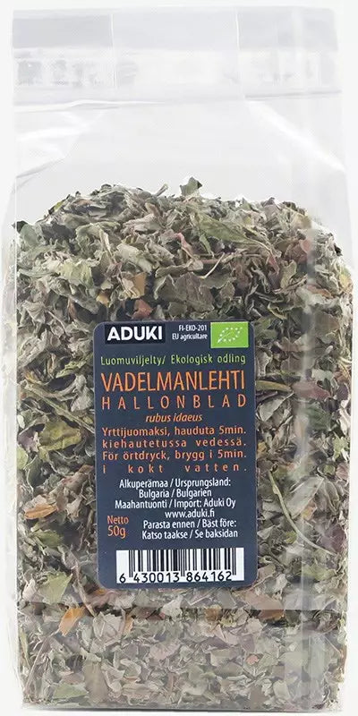 Aduki Vadelmanlehti, kuivattu (L) 50g
