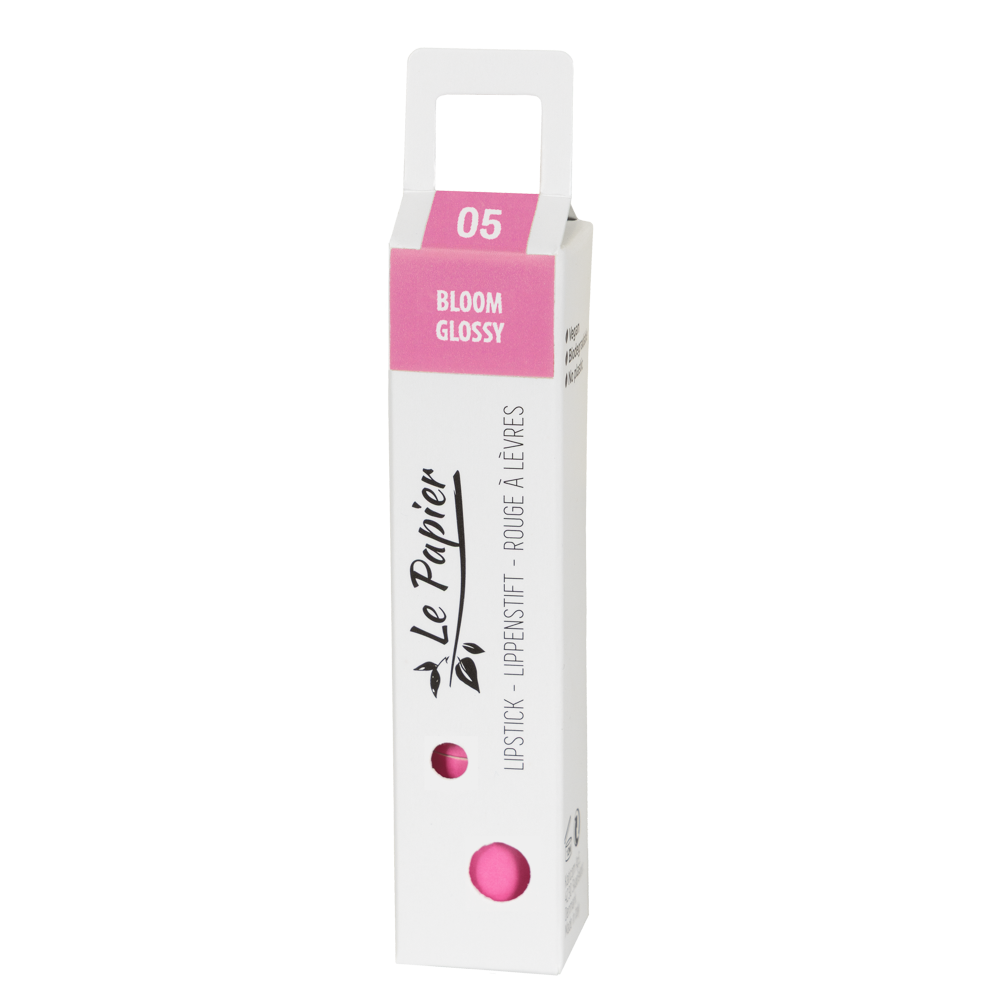 Le Papier Paper tube lipstick - BLOOM 05 Glossy