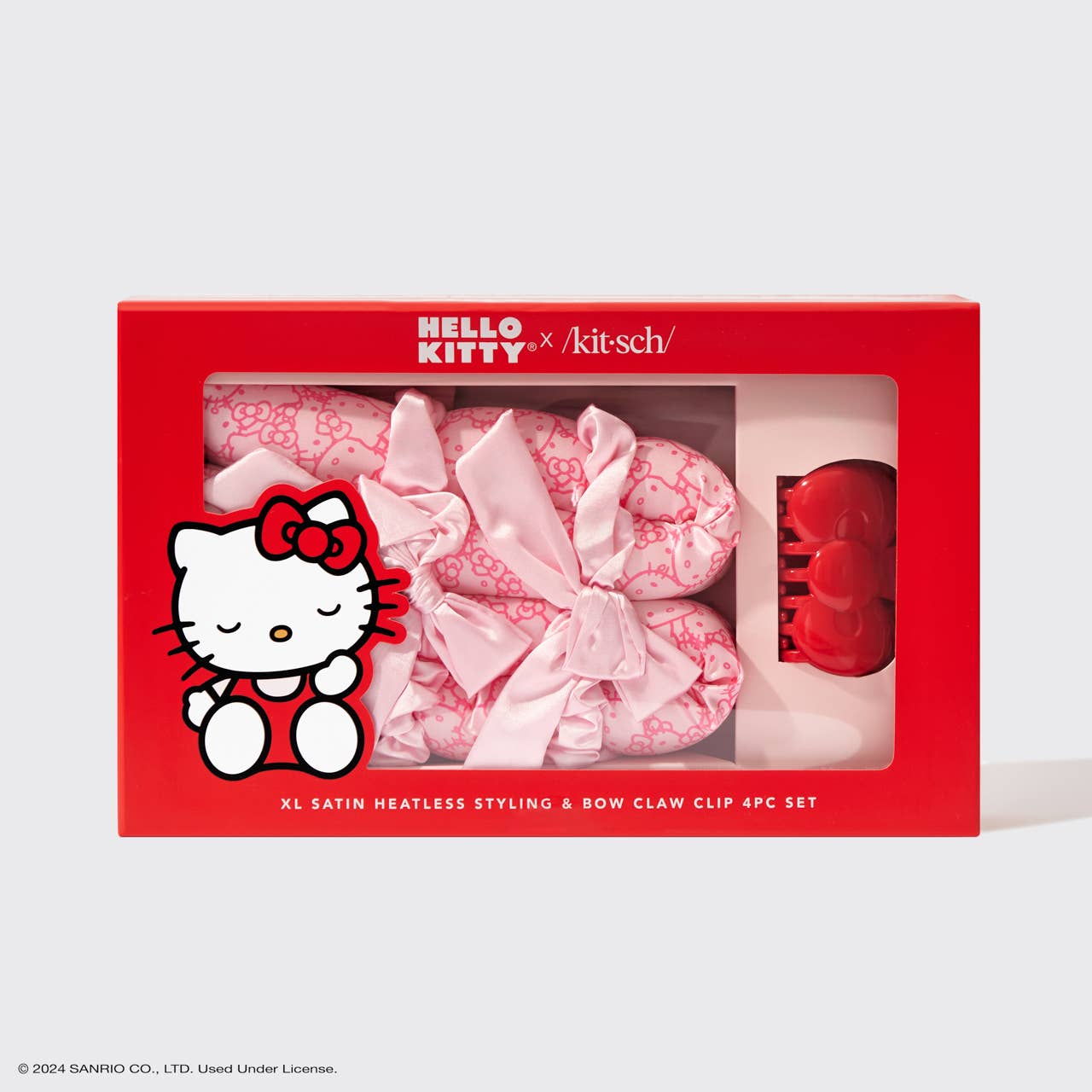 Hello Kitty x Kitsch XL Satiinihiussetti