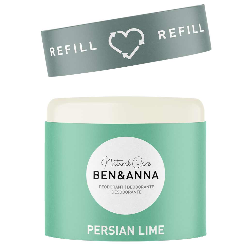 Ben & Anna Deodorantti Kotelo + Refill Persian Lime